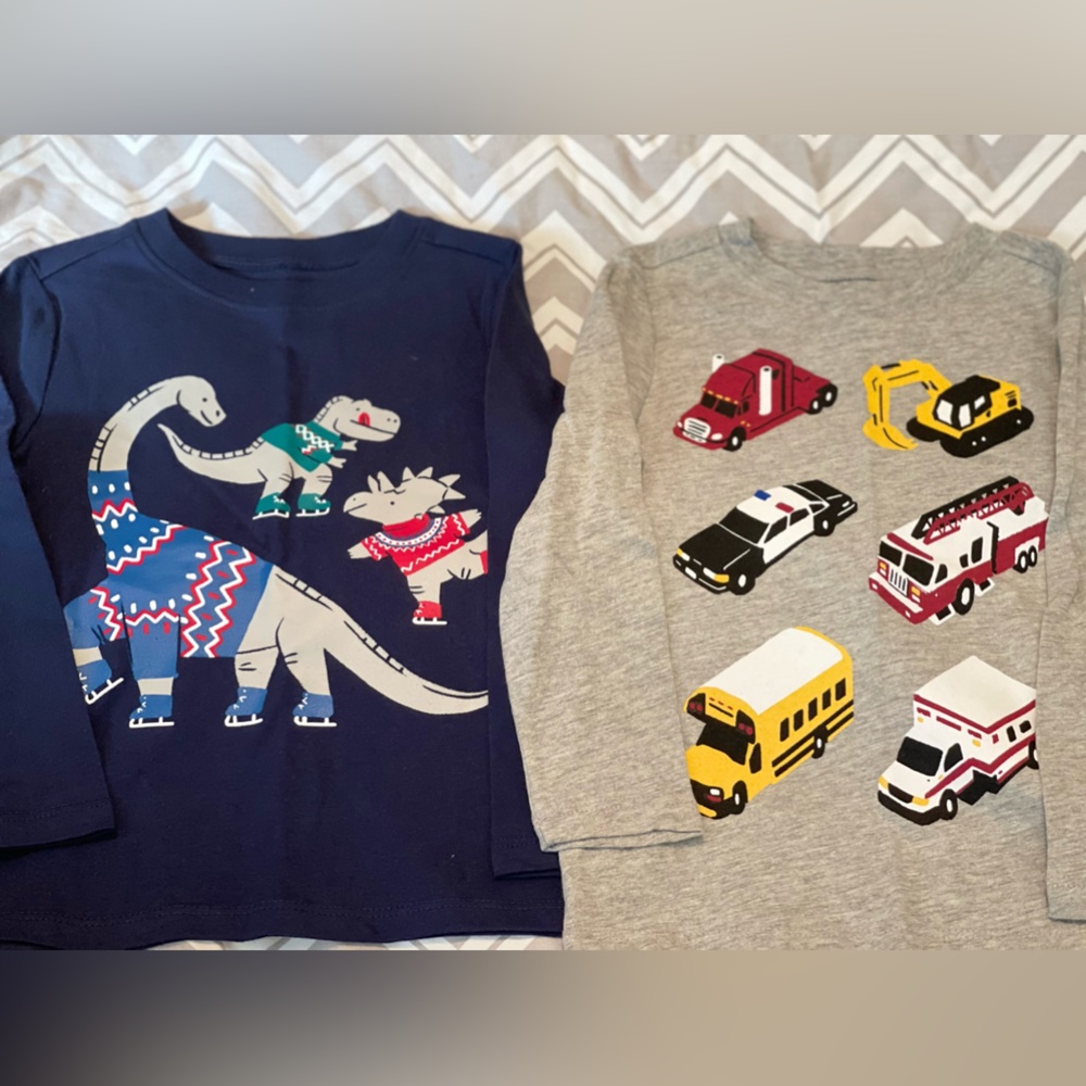 OLD NAVY TODDLER LONG SLEEVE SHIRTS (3T) NWOT BUNDLE 🧺